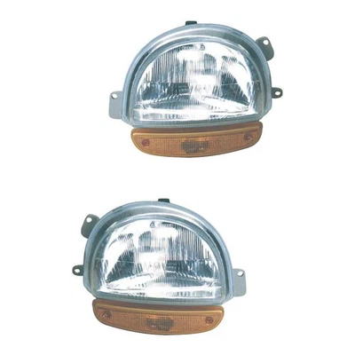 Scheinwerfer Set links & rechts Halogen H4 für Renault Twingo I - Bild 1 von 3