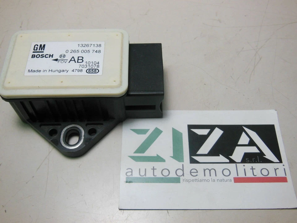 Sensor de guiñada ESP Opel Corsa D 2010 13267138 0265005748 - Imagen 1 de 1