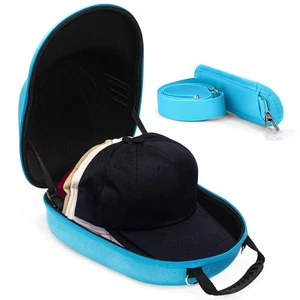 Hat Case Hat Organiser Protects up to 6 Hats Travel Hat Case with Carry Handl... - Picture 1 of 7