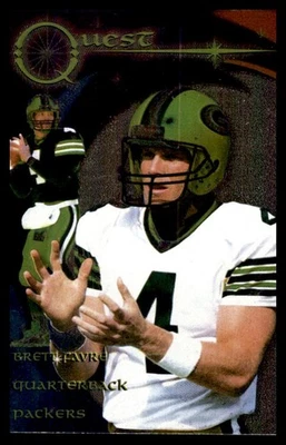 Collectors Edge Quest Brett Favre 1997 #2/1000 Foto 1 de 2
