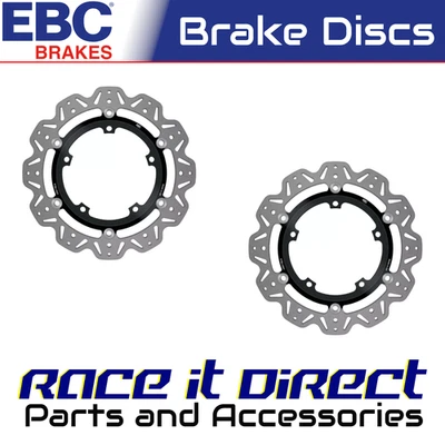 Disco de freno delantero negro TRIUMPH SPEEDTRIPLE 1050 2007-2010 EBC Foto 1 de 4