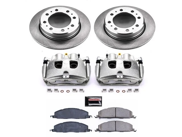 Kit de pastillas de freno trasero y rotor para Ram 3500 2013-2018 2014 2015 2016 2017 SW674MT Foto 1 de 1