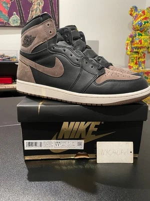 Nike Air Jordan 1 Retro Alto OG DZ5485 020 Negro/Metálico Dorado-Palomino talla 11,5 Foto 1 de 4