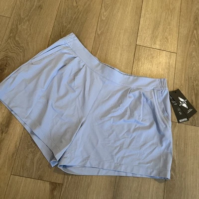 Шорты женские Skechers The Go Walk Catalina Seersucker 5 дюймов большой размер 2XL НОВЫЕ - Изображение 1 из 4