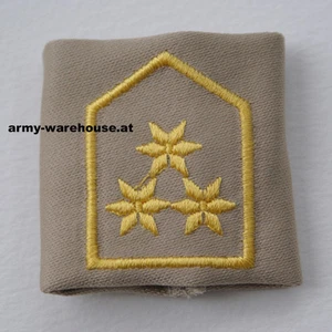 österr. Bundesheer Dienstgrad Abzeichen "Hauptmann", ÖBH Rang, beige - Picture 1 of 1