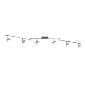 Paulmann LED Plafoniera Faretti Scoop LED Cromo 6 X 4,6W Warmwhite - Foto 1 di 2