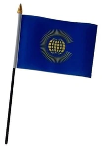 Table Flag 6" x 4" Commonwealth x 4 Flags - Picture 1 of 1