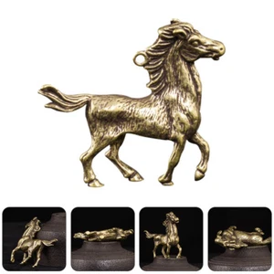 3 Pieces Horse Keychain Miss Brass Pendant Women Necklace Pendants - Picture 1 of 12