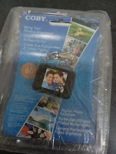 Coby Digital Photo Keychain DP-151 Holds 60 Photos 1.5” LCD Display NEW SEALED - Picture 1 of 4