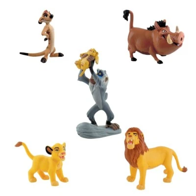 Bullyland® Disney Figur König der Löwen Simba Timon Pumbaa Rafiki
