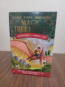 Magic Tree House Collection 1: 1-15 Book Box Set by Mary Pope Osborne SHIPS FAST - Picture 1 of 5