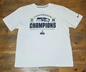 Nike Brand NFL Seattle Seahawks 2013 NFC Champions Regular Fit Shirt Size XL  - Bild 1 von 7