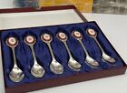 BOXED SET OF 6 VINTAGE TEASPOONS TO MATCH ROYAL ALBERT 'LADY HAMILTON/CARLYLE'