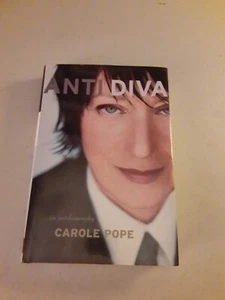 SIGNED Anti Diva: an autobigoraphy by Carole Pope (Hardcover, 2000) EX, 1st US - Imagen 1 de 6