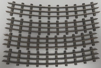 GROUP OF 4 ORIGINAL LIONEL 771 T-RAIL CURVED TRACK - PREWAR - RARE - Image 1 of 4