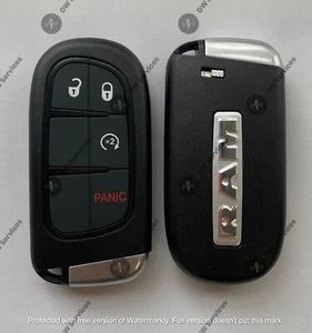 NEW! Dodge RAM 13-18 SMART key PROXIMITY remote fob GQ4-54T 56046956 ID46 - Picture 1 of 7