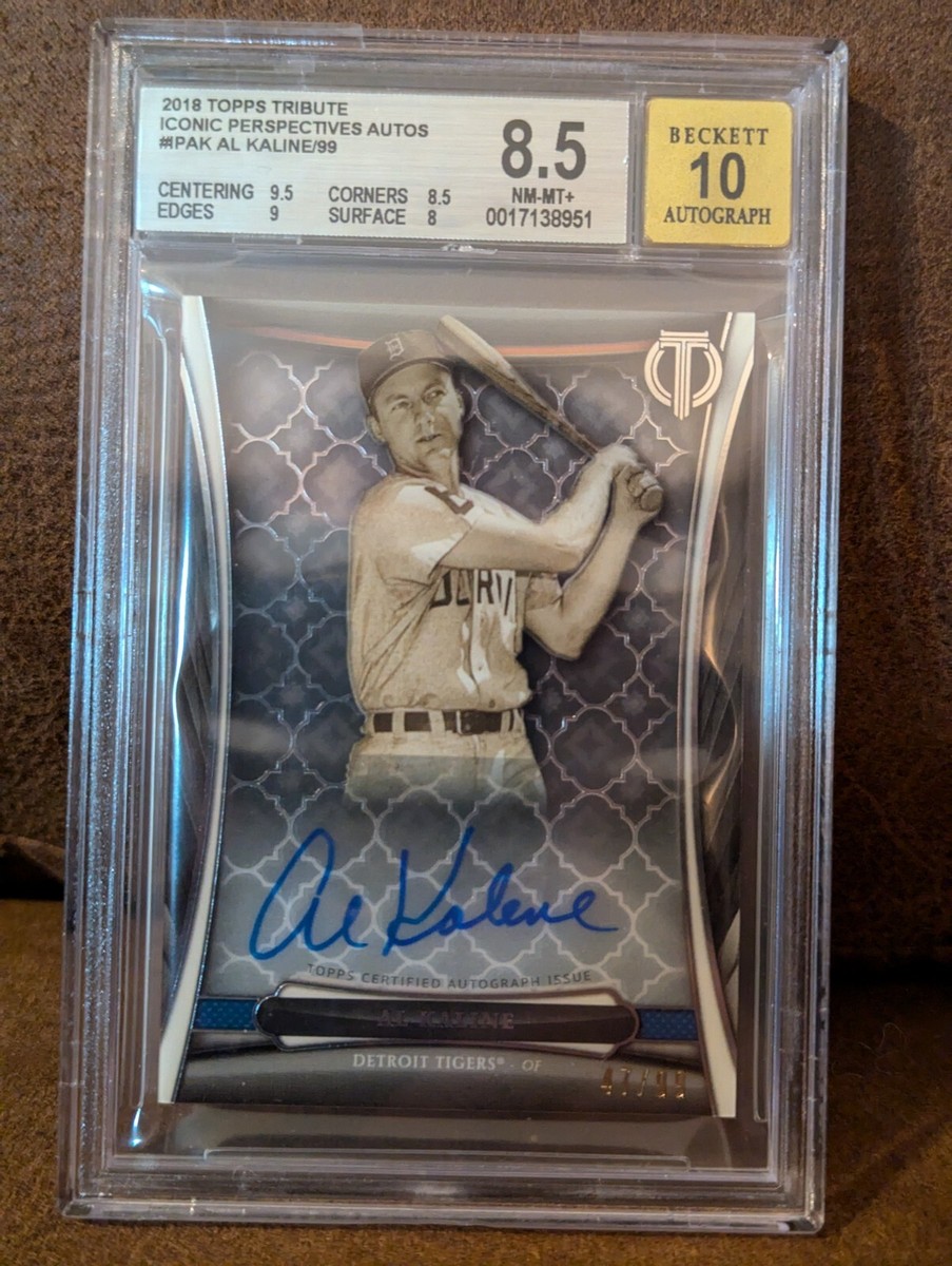 Topps Detroit Tigers 8.5 Graded Al Kaline Baseball Sports Topps Detroit Tigers 8.5 Graded Al Kaline Baseball Sports