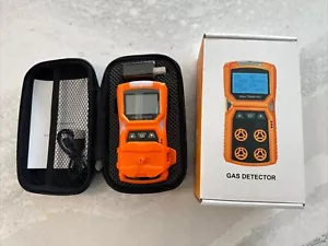 New Gas Detector, CHNADKS Rechargeable 4 Gas Monitor EX H2S CO O2 W/ Digital LCD - Picture 1 of 4