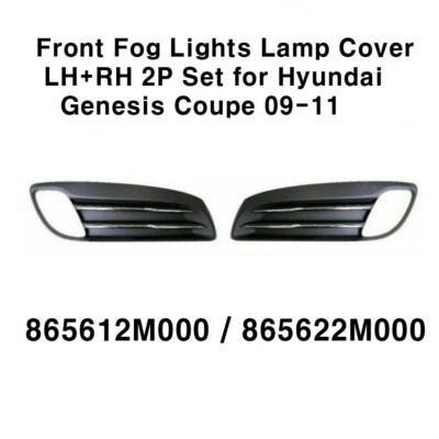 Juego de 2 luces antiniebla delanteras izquierda + derecha OEM para Hyundai Genesis Coupe 2009-2011 Foto 1 de 2