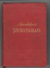 BAEDEKER, S&#252;d-Deutschland (Die Rheinlande von... 1887