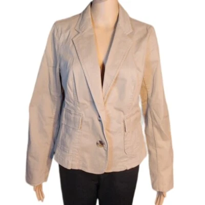 Chaqueta Isaac Mizrahi Tostada Talla Mediana Foto 1 de 4