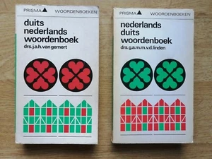 Prisma Dutch - German Nederlands Duits Woordenboek Dictionary Language Learning - Picture 1 of 12