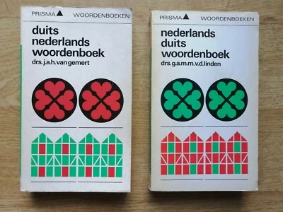 Prisma Dutch - German Nederlands Duits Woordenboek Dictionary Language Learning - Image 1 of 4