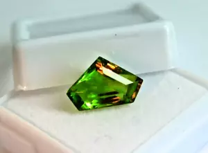 Anello Alessandrite Gemma Alessandrite Naturale 4 Ct Taglio Fantasia Pietra Cambia Colore - Foto 1 di 9
