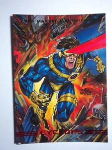 1993 MARVEL MASTERPIECES 2 - BASE CARD # 7 - CYCLOPS - Picture 1 of 4