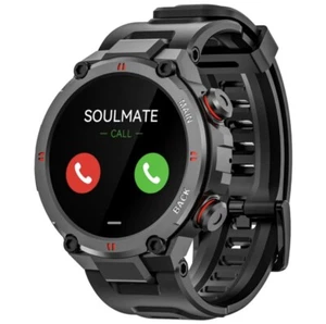 Smart watch w13 touch screen fitness watch with heart rate, Sleep Monitor Black - Picture 1 of 5