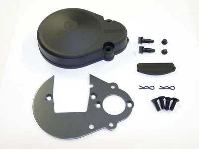 NEW HPI BAJA 5B SS Gear Cover Set +Gunmetal Gray Plate 5T 5SC HB24 - Image 1 of 3