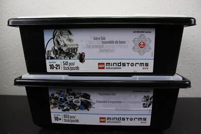 LEGO Education Education Ev3 Core 45544 & Expansion 45560 Near To / Or Complete  - Image 1 of 4