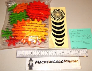 Techno Gears Bionic Bug Replacement 18 Gears w/ Stickers Parts Only # 3 4 & 5 - Picture 1 of 5