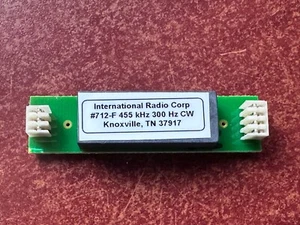 International Radio Corp #712-F 455 kHz 300 Hz CW Filter INRAD - Zdjęcie 1 z 3