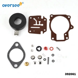 396701 Carburetor Rebuild Repair Kit w Float For Johnson Evinrude 65-75HP 398729 - Picture 1 of 8