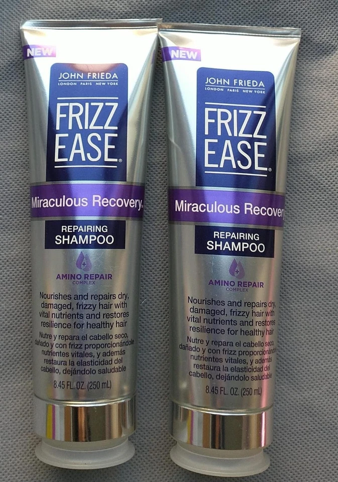 Pack 2 champú reparador John Frieda FRIZZ EASY Miraculous Recovery 8,4 fl oz. Foto 1 de 1