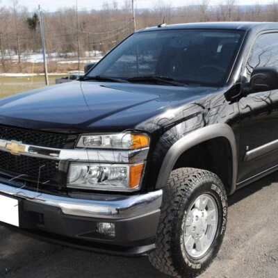 PARA CHEVY/COLORADO/GMC/CAÑÓN FAROS CROMADOS+LÁMPARAS PARACHOQUES CON REFLECTOR ÁMBAR Foto 1 de 3