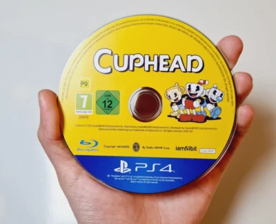 Cuphead PS4 Playstation 4 Loose Disc - image 1 of 2