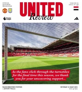 * 2024/25 - MAN UTD HOME PROGRAMMES - CHOOSE FROM LIST * - Picture 1 of 32
