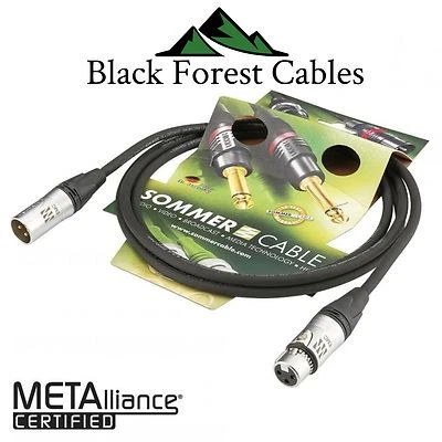 SOMMERCABLE Cable de verano EMC-QUAD referencia cable de micrófono, Neutrik XLR-EMC - 1 x 3,0 m