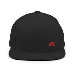 Acura Integra Honda Civic Type R JDM DC2 EK9 Classic Style Small R Snapback Hat - Picture 1 of 6