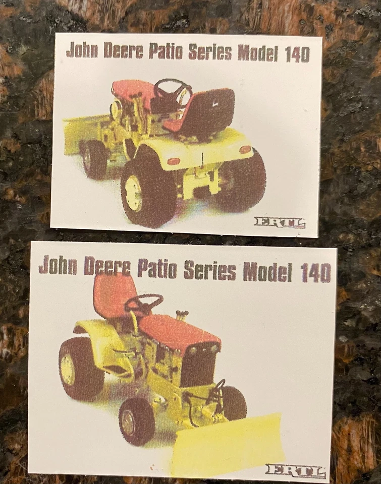 Imanes rojos para tractor de patio John Deere 140 Foto 1 de 1