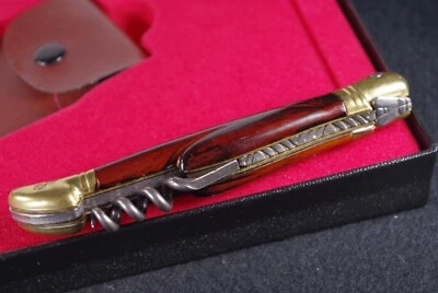 Latón y madera vintage VARITABLE LAGUIOLE INOX FRANCE 440 (№#01) Foto 1 de 4