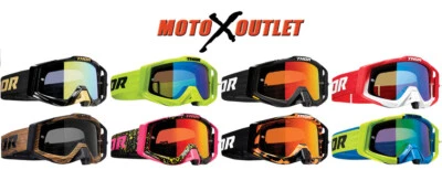 Thor Sniper Pro Goggles Dirt Bike  Motocross ATV Off road Goggle - Image 1 of 4