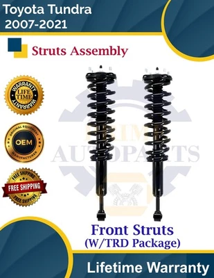 Puntales delanteros OE de alta calidad para Toyota Tundra 2007-2021 con garantía de por vida TRD Foto 1 de 4