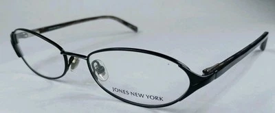 New Jones New York J467 NEGRO 53-17-135 Marco de gafas de borde completo de metal Foto 1 de 4