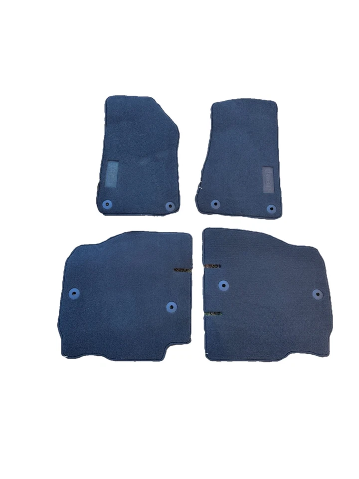 Alfombrillas negras Jeep Wrangler JL 4 piezas originales Mopar GUC 2018-22 Foto 1 de 2