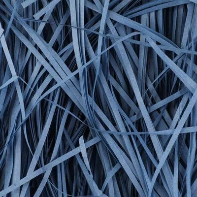 Trituraciones de papel arrugado azul oscuro 4 oz cesta de regalo relleno pascua hierba triturada Foto 1 de 4