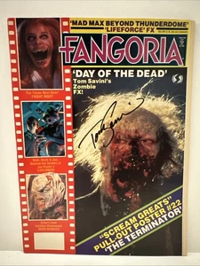 Fangoria Magazine #47 Day Of The Dead Cover Aug 1985 Tom Savini Signed Auto VF - Picture 1 of 3