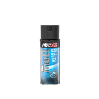 1x Proxl ProMatt 1K  Matt Lacquer Crystal Matt Finish Aerosol Spray  400ml - Image 1 of 2